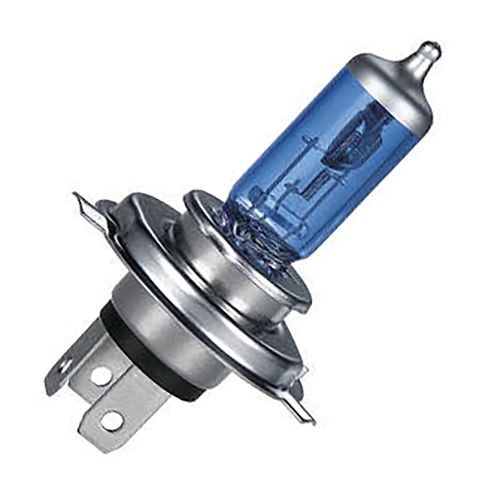 Lâmpada Halógena Super Branca: H4 12V 60/55W - P43t-38 - 1650/1000LM - Par