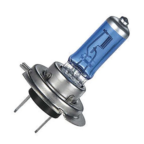 Lâmpada Halógena Super Branca: H7 12V 55W - PX26d - 1500LM - Par