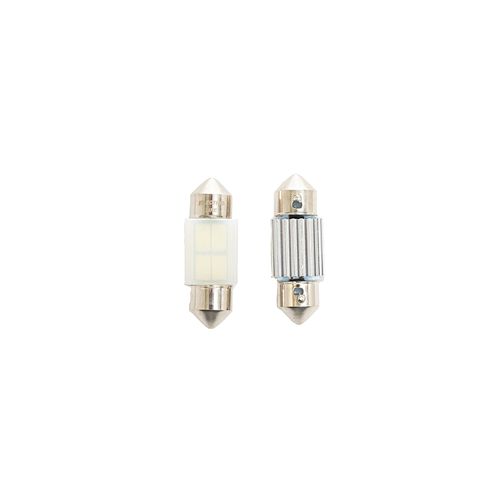 Lâmpada Led Miniatura: T10×31 4-SMD 5730 AC12V 9W Branco 70LM - 2 Peças - Uso Geral