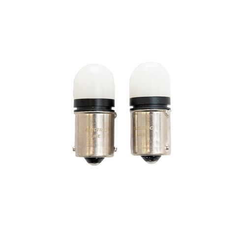 Lâmpada Led miniatura: G18 3-SMD 2835 AC12V 1.8W 180LM - Branco - 2 Peças - Uso Geral