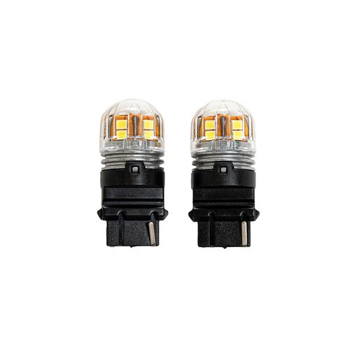 Lâmpada Led Miniatura: 3156-W 15-SMD/2835 3.2W 420LM 6000K - Branco - 2 Peças - Uso Geral
