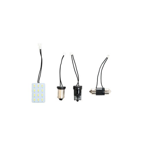 Lâmpada Led Miniatura: 3014 12-SMD 3 SOCKETS 1.5W AC12V 120LM - Branco - Set - Uso Geral