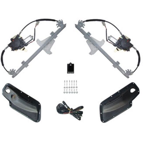 Kit do Vidro Elétrico Sensorizado (Grafite) - VW Fox 2 Portas