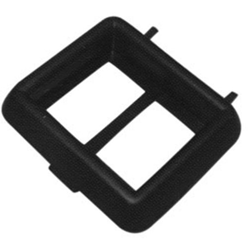 Moldura da Tecla do Vidro Elétrico Dupla da Porta Diant. - Preta - Volkswagen Gol GI 80 a 96