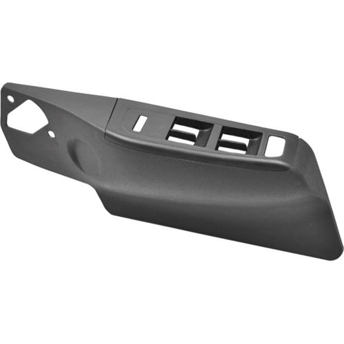 Moldura Lateral C/Aloj. Da Tecla do vidro pta. diant. - dir. Cinza Claro - Volkswagen Fox 03 à 09