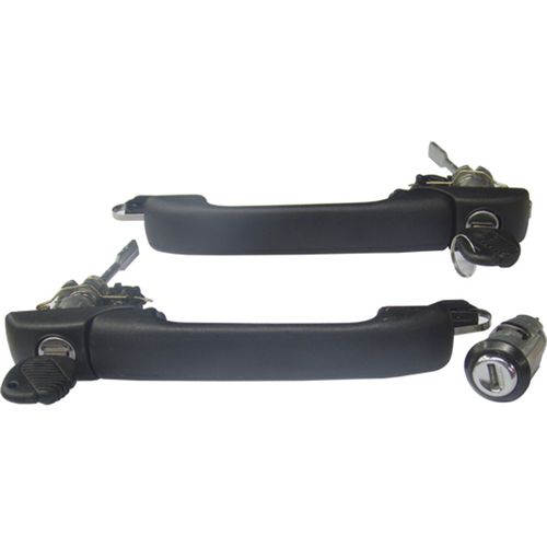 conjunto de Maçanetas E Cilindros do pta. Diant./Ignição - Volkswagen Gol GII 94 à 03 - Parati GII 96 à 01