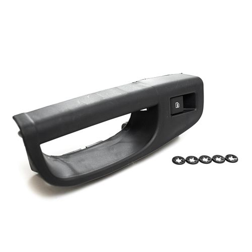 Tecla (Simples) Aciona Vidro da Pta. Tras. - C/Moldura - 4 Pinos - Dir. - Volkswagen Gol GV 08 a 12 - Saveiro GV 09 a 13