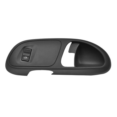 Tecla do vidro C/moldura porta. Tras. - Esq. Cinza - Volkswagen Gol GIII 99 à 05  - Parati GIII 99 à 05
