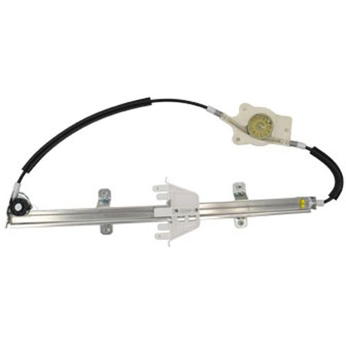Máquina do vidro Elétrico da Porta Dianteira - Esquerda - Com Placa de metal - S/motor - Fixação Original - Ford Cargo GII após 11