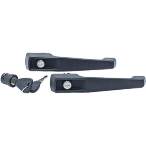 conjunto de Maçanetas E Cilindros do pta. diant./Ignição Nylon - Mercedes-Benz 709 à 94  - 909 à 94