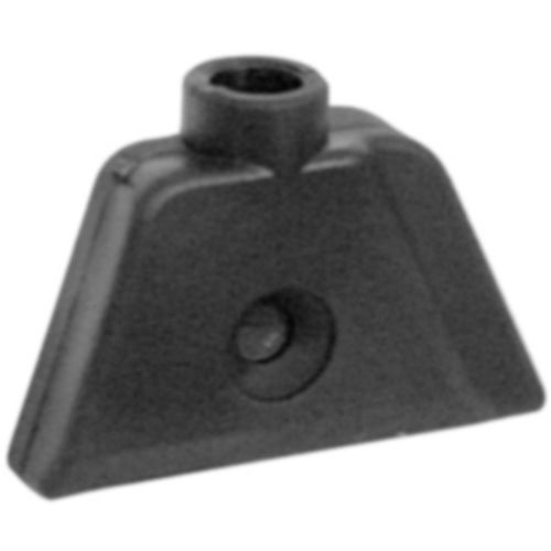 Suporte sup. da Calha do vidro do Quebra-Vento pta. diant. - esq. - Fiat 147 76 à 87
