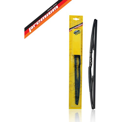 Palheta Carenada Micro. Tras. 16"Pol. - Ford Fiesta 96 a 06 - Idea 04 a 16 - Volkswagen Gol 99 a 05