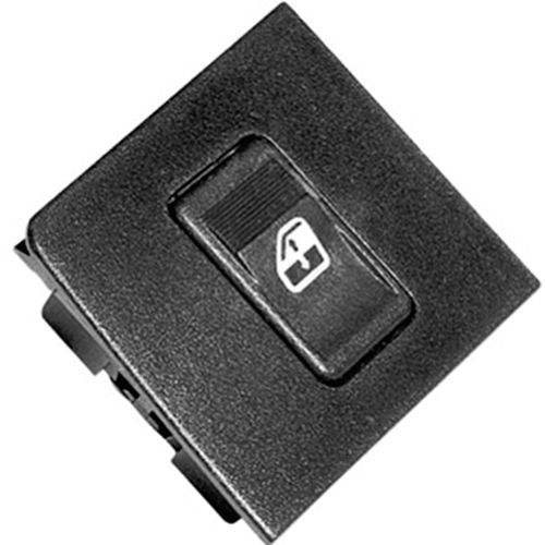 Tecla do vidro C/moldura Simples Led Âmbar - Fiat Uno GI Fase I 04 à 13