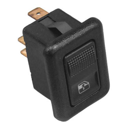 Tecla acionadora do Vidro da Porta Dianteira - Led Verde - Volkswagen Gol GI 80 a 96 - Gol GII 94 a 99