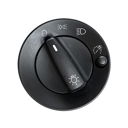 Interruptor Rotativo de Luzes - Com Reostato - 12V - 17 Pinos - Led:Vermelho - VW Constellation - Delivery - Caminhões