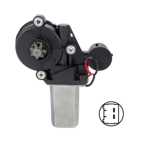 Motor p/Máquina do Vidro da pta. Diant./Tras. - 12V - Dir. - Toyota Corolla após 02 - Etios Hatch/Sedan após 12 - Hilux