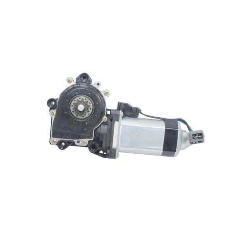 Motor da Máquina do Vidro - Estriado - Esq. - Mercedes-Benz Actros 10 a 12 - Atego após 01 - Axor 01 a 13