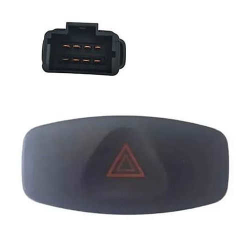 Tecla de Emergência – LED Âmbar - 12V – 8 Pinos
