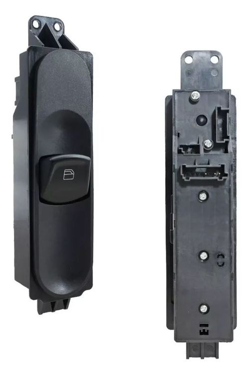 Tecla acionadora do vidro elétrico - Simples - Ambar - Mercedes-Benz Sprinter - 311 - 412 - 515