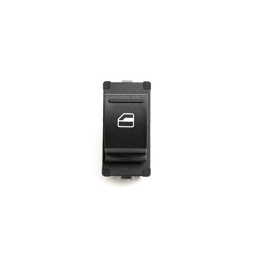 Tecla (Simples) Aciona Vidro da Porta Dianteira - Preta - 6 Pinos - Direita - VW Up! GI 14 a 21