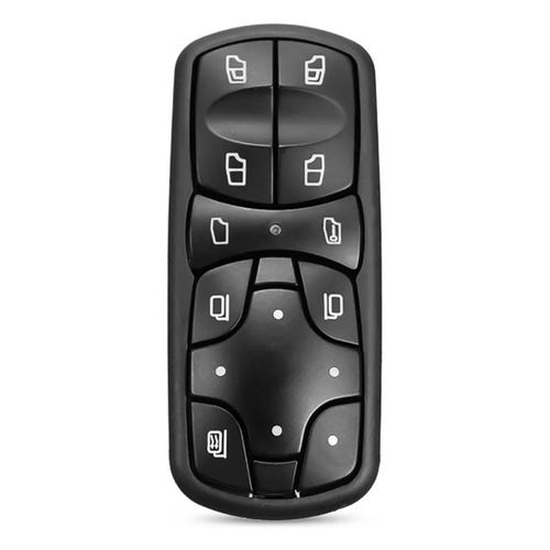 Teclas Aciona Vidro Elétrico - 24V - 6 Pinos - Esq. - Mercedes-Benz Actros 13 a 16