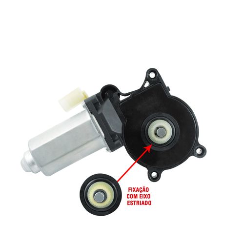 Motor para máquina de vidro elé fix: Bosch estriado esq. - Ford Cargo GI após 13