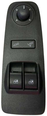 Teclas Aciona Vidro - C/Reg. Retrovisor - C/Botão Ajuste Dobrável - 26 Pinos - Diant. - Esq. - Citroën Jumper após 18