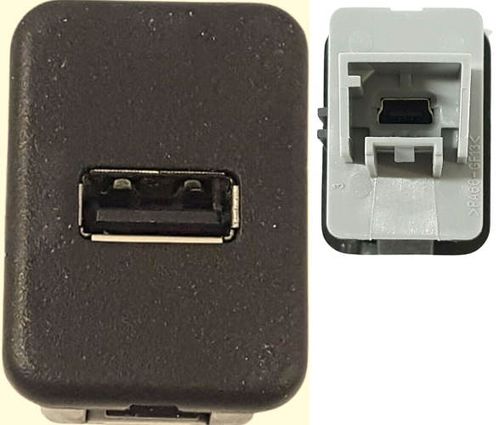 Tomada P/USB - S/Entrada Auxiliar - GM Onix Hatch após 19 - Prisma após 19 - Spin após 21