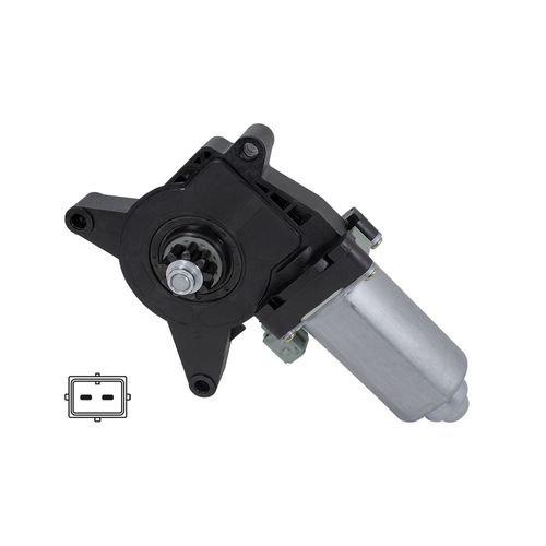 Motor para Máquina do Vidro da Porta - 6 Pinos - 24V - Direita - Mercedes-Benz Actros