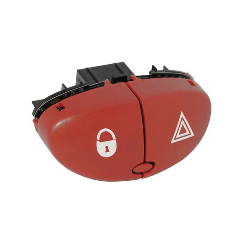 Tecla Aciona Pisca Alerta (Emergência) - Peugeot 206 GI 01 a 09