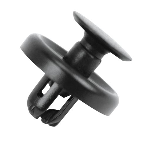 Rebite de nylon do Para-choque/Para-barro. - 50 Peças. - Toyota Corolla 02 à 08 - Impreza após 08 - Outback após 10