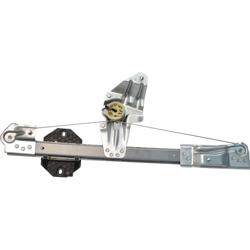 Máquina do Vidro Elétrica da Porta Dianteira - Sem Motor - Fixação Original - Esquerda - Renault Sandero GII após 14 - Logan GII após 13