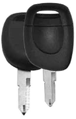 Chave C/Controle - 2 Peças - Renault Clio