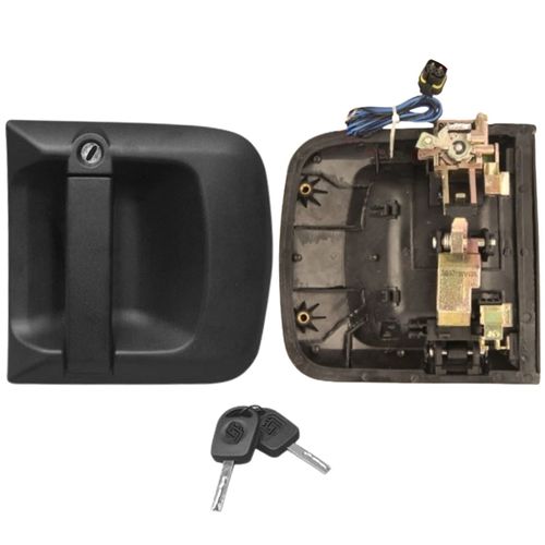 Maçaneta Externa da Porta - Com Chave - Com Micro Switch - Direita - VW Meteor após 21 - TGX 12 a 22