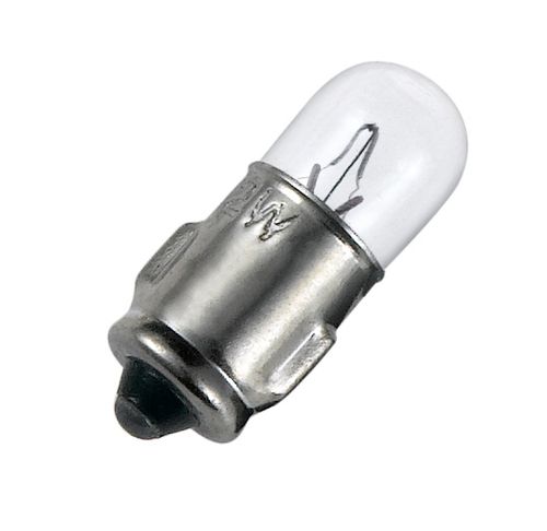 Halógena Miniatura: T4W 12V 4W - BA9S - 1 Polo