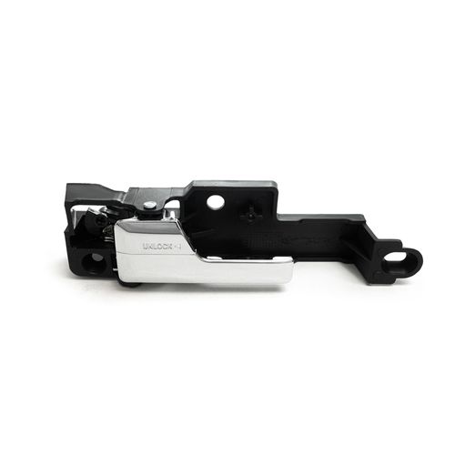 Maçaneta Interna da Porta Dianteira – Base: Preta / Puxador: Cromada – Esquerda - Ford Fusion GI 06 a 12