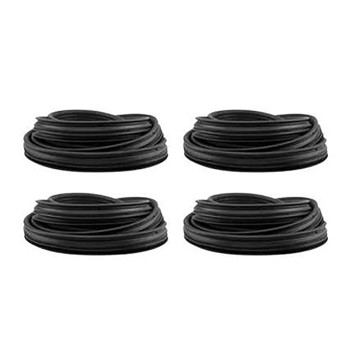 Kit da Borracha da Porta - Modelo Original - 4 Peças - Fiat Argo após 18 - Cronos após 18