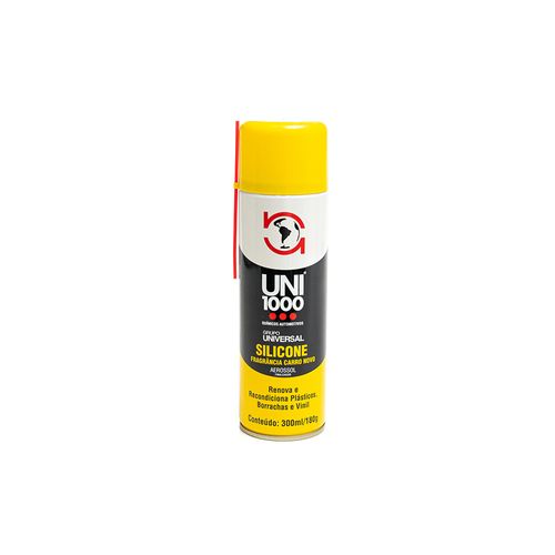 Silicone Spray Aerossol (Alta Performance) - Carro Novo - 300ml - 180G - Uso Geral / Ônibus