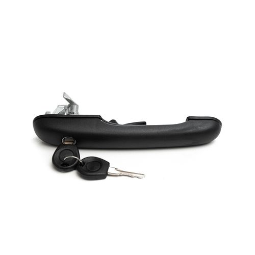 Maçaneta Ext. da Porta Diant. - C/Chave - Preto - Esq.- Volkswagen Quantum GIiI 98 à 01  - Santana GIII 98 à 06