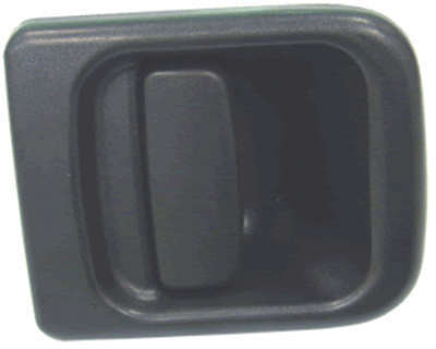 Maçaneta Externa da Porta Dianteira - Preta - Sem Furo - Sem Chave - Esquerda - Renault Master GI 02 à 13