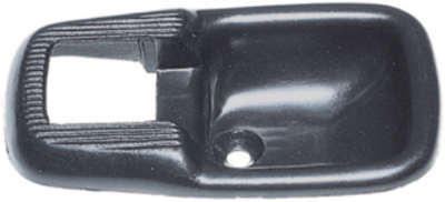 Moldura da Maçaneta int. pta. diant. - dir./esq. Preto Nylon - Volkswagen Brasilia 73 à 81 - Delivery até 06