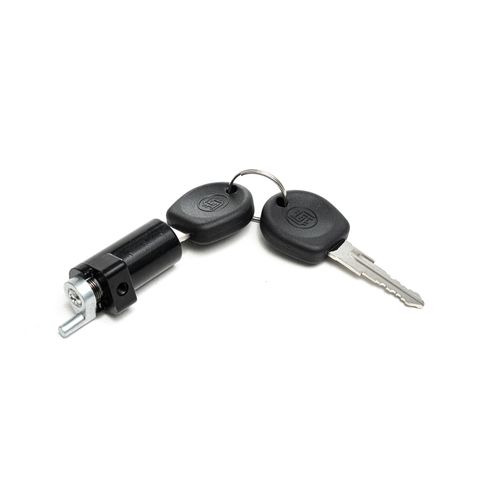 Cilindro da Porta lateral - Com Chave - Preto - VW Kombi Clipper 97 a 13