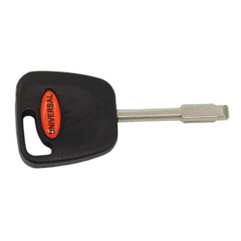 Chave S/Segredo - Perfil Prego - C/Aloj. P/Transponder - Ford Ka I/II 97 a 14 - Escort III 97 a 03