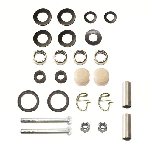 Kit Alav./Tramb. de Câmbio C/ 4 Rolamentos Diant. S/Coxim/Batente/Coifa - Fiat Elba 88 à 91 - Prêmio 88 à 91