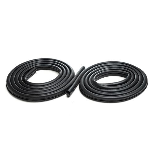 Par de Borrachas das Portas - C/Aba Larga - Premium - 3.45mts - Ford Fiesta GII 02 a 14 - Fiesta Sedan 02 a 14