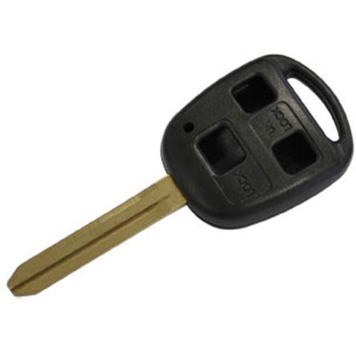 Chave S/Segredo (Oca) - 3 Botões - Quadrada - Toyota Hilux / RAV4 / Camry 92 a 97 / Land Cruiser Prado 03 a 10