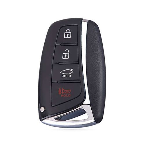 Chave Presença (Oca) - 4 Botões com Botão de Pânico - Com Lâmina - Linha Hyundai Azera