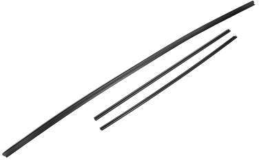 Kit Encaixe Lateral e Superior do Para-Brisa - Perfil "Y" - Material:  PVC - 3 Peças - VW Gol GII 2Pts. 94 a 98 - Parati GII 2Pts. 96 a 99