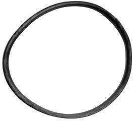 Borracha da Janela Lateral Fixa - C/Rasgo P/Friso - Sem Lado - Volkswagen Fusca 59 a 96