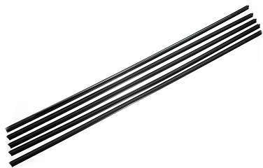 Arremate Superior do Para-Brisa (Modelo Original) - Encaixe Perfil "H" - Com Alumínio - VW Gol GII 4Pts. 94 a 98 - Gol GIII 4Pts. 99 a 05 - Gol GIV 4